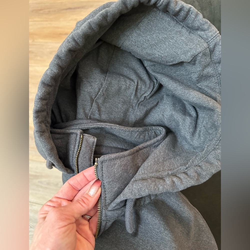 Carhartt Dark Gray Rain Defender Hoodie with Logo - Picture 8 of 12